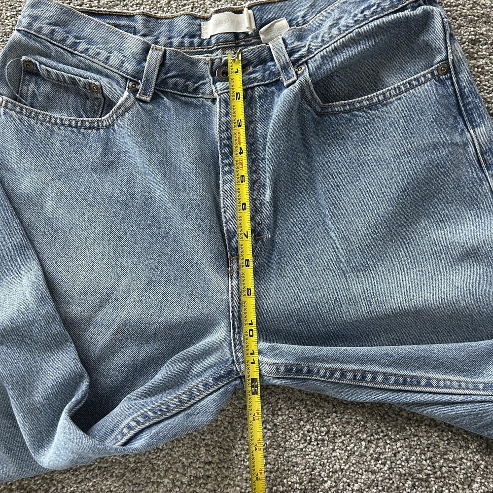 Y2K Sonoma Jeans Mens 33x30 Light Wash Blue Denim Regular Straight Casual Pants - Picture 7 of 11